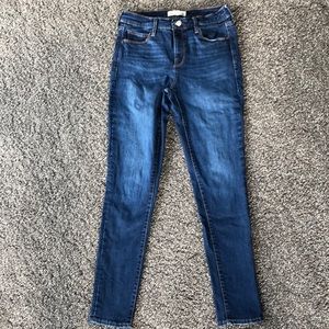 Gap true skinny denim jeans